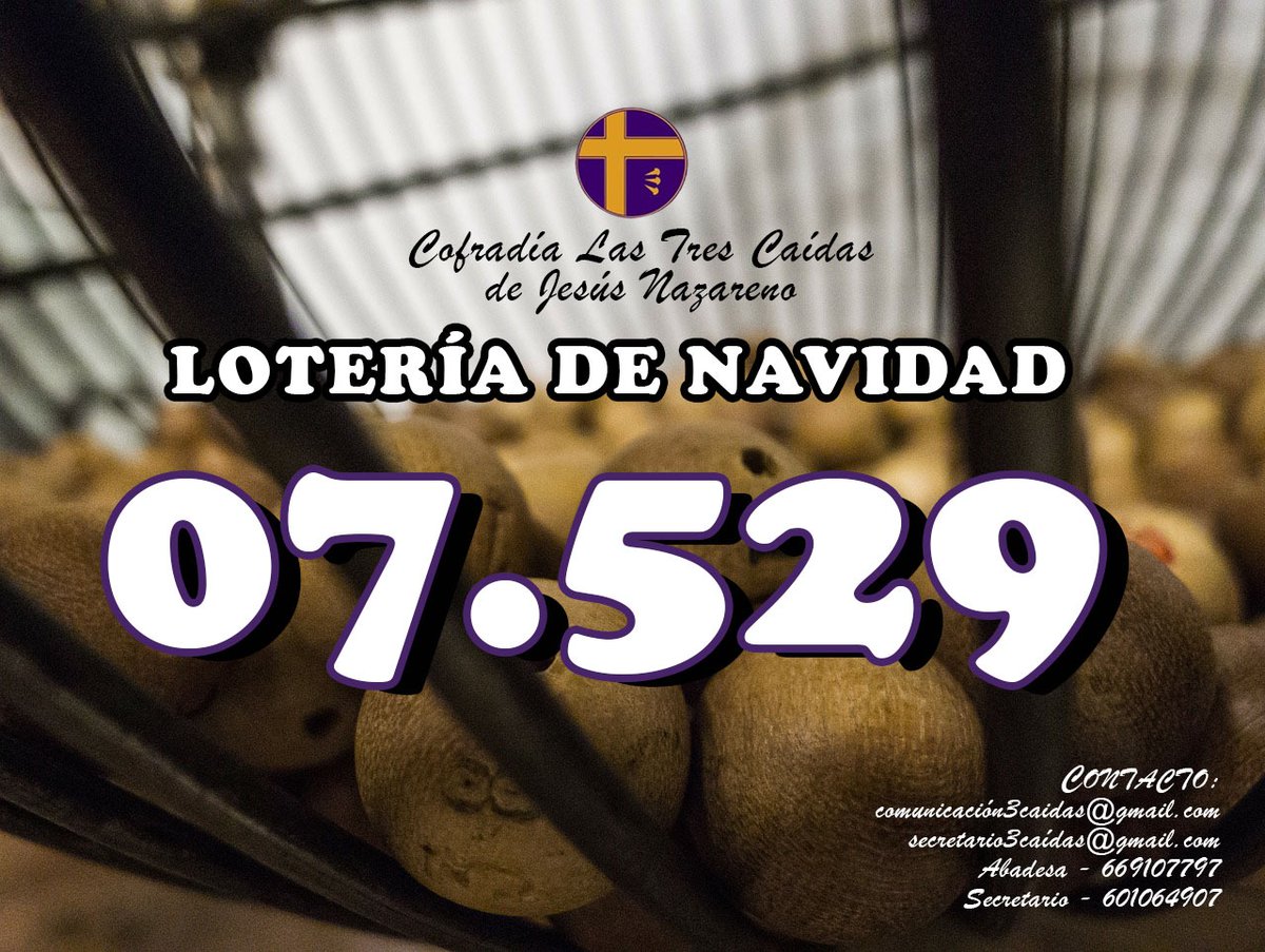 Ya tenemos Lotería de Navidad
07.529