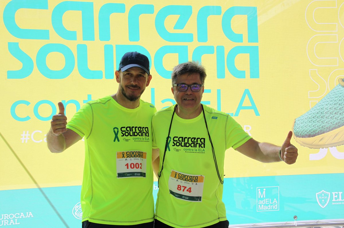 juanmasonseca's tweet photo. Gran ambiente! Gran carrera! Grandes compañer@s! Por una buena causa!  #CarreraSolidariaFundacionECR https://t.co/VA291L0y6A