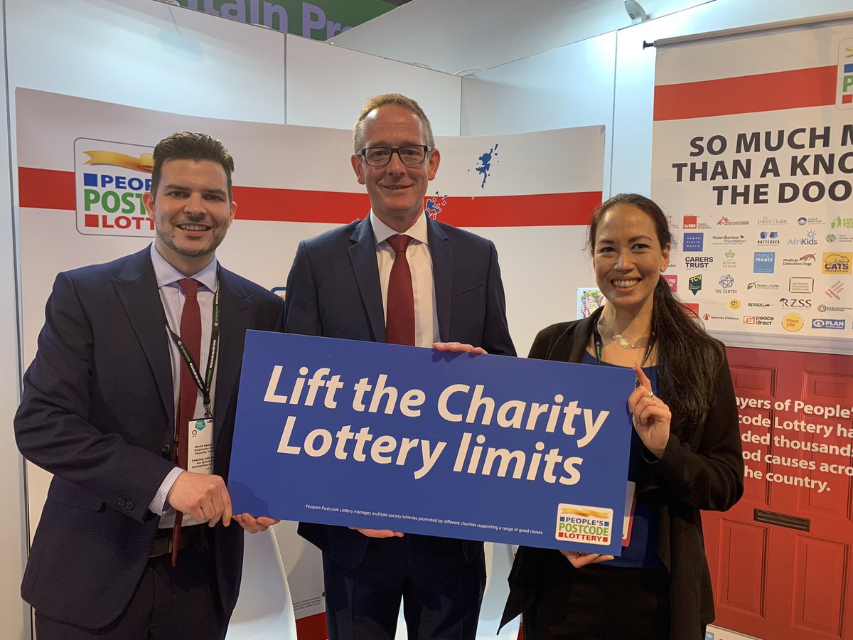 PPLPubAffairs's tweet photo. Many thanks to @John2Win for backing the @PostcodeLottery campaign to lift the charity lottery fundraising limits! #CFC22 https://t.co/DXnkf0ISlA