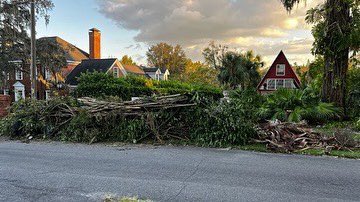 DrStanCastor's tweet photo. Dr. Castor has been hard at work the past three days! There’s a lot of sweat and hard work in these piles! The office will reopen tomorrow at 8:30am.
#ian #hurricaneian #stillnopower #powerneverwentoutattheoffice https://t.co/UFfKM71xzJ