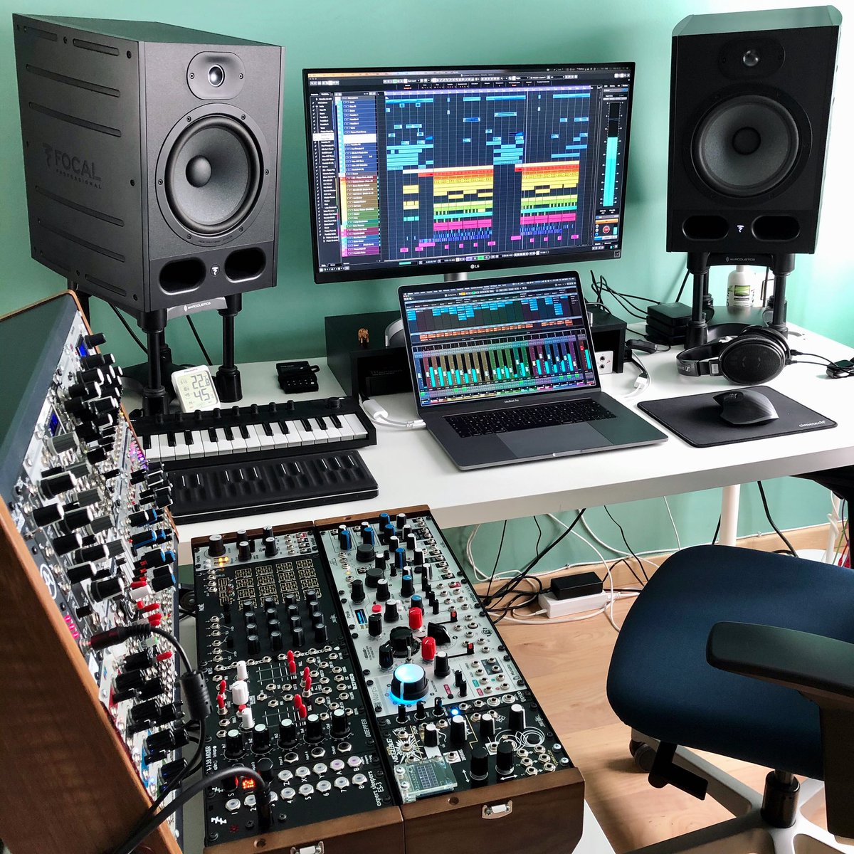 Metcha #homestudio #eurorack #modularsynth