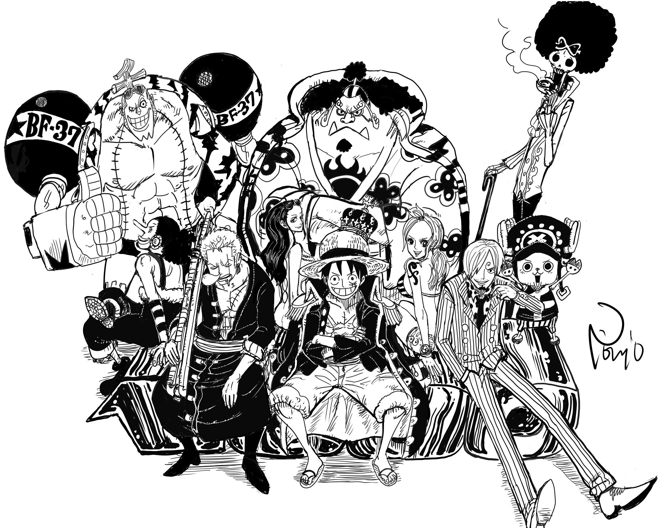 （人気）ONE PIECE イラスト黒フレーム付き　2013 キャミワンピース ブラックドレス 黒ワンピ[品番：JSFW0014976