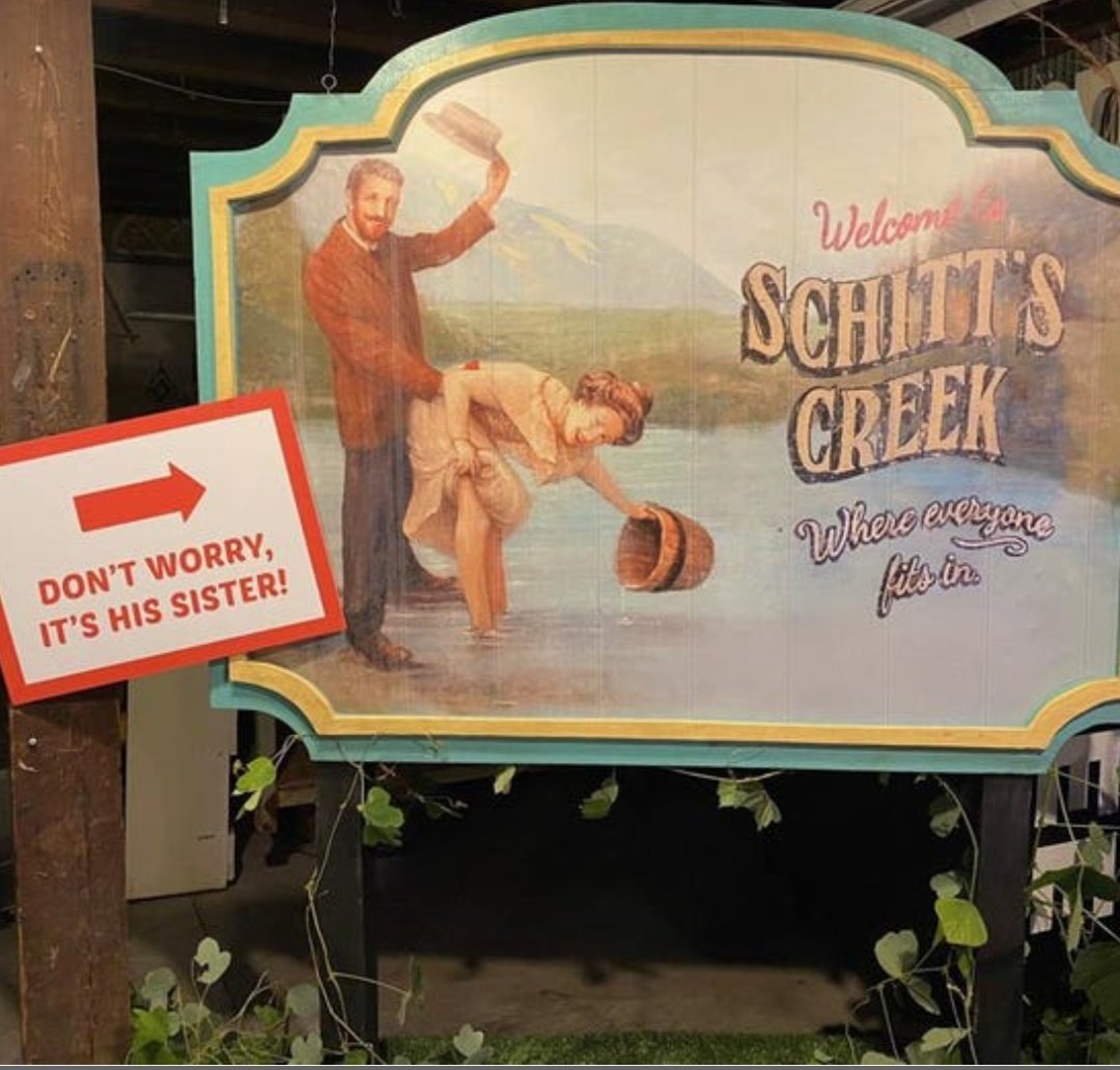 1_Hit_Wonderful's tweet photo. Hey #netflix You saw what happened when you took #friends off and then #TheOffice but once you take down #SchittsCreek #HurricanIan is literally going to Blast his way in and we will all be going down @SchittsCreek without a paddle. So.."cough cough (David Rose Voice) "THANK YOU" https://t.co/np3H0aOmkt