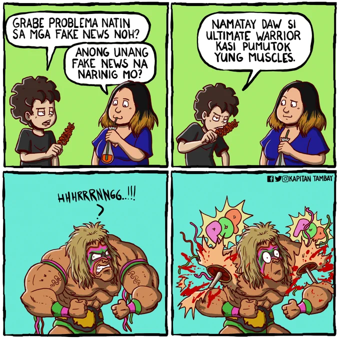 Anong unang fake news narinig mo? 