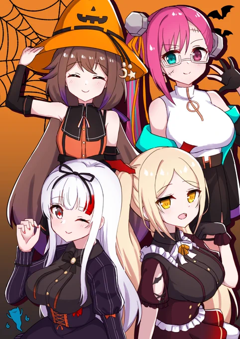 ハロウィンイベント楽しみ!!#とりとらーと #すずあーと #イオリの森美術館 #ピノの自由帳 #ちぇり絵 
