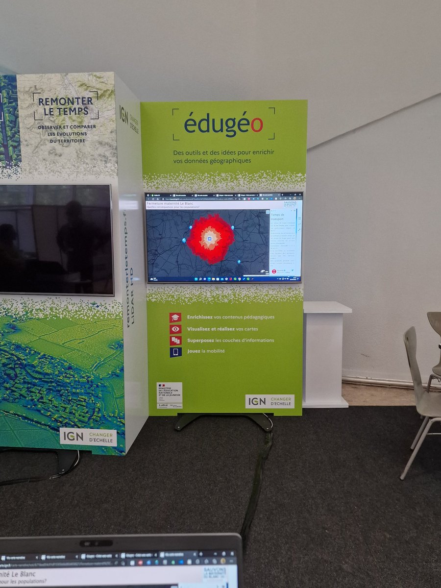 Les déserts médicaux. Étude de cas avec edugeo. #fig2022 #IGN