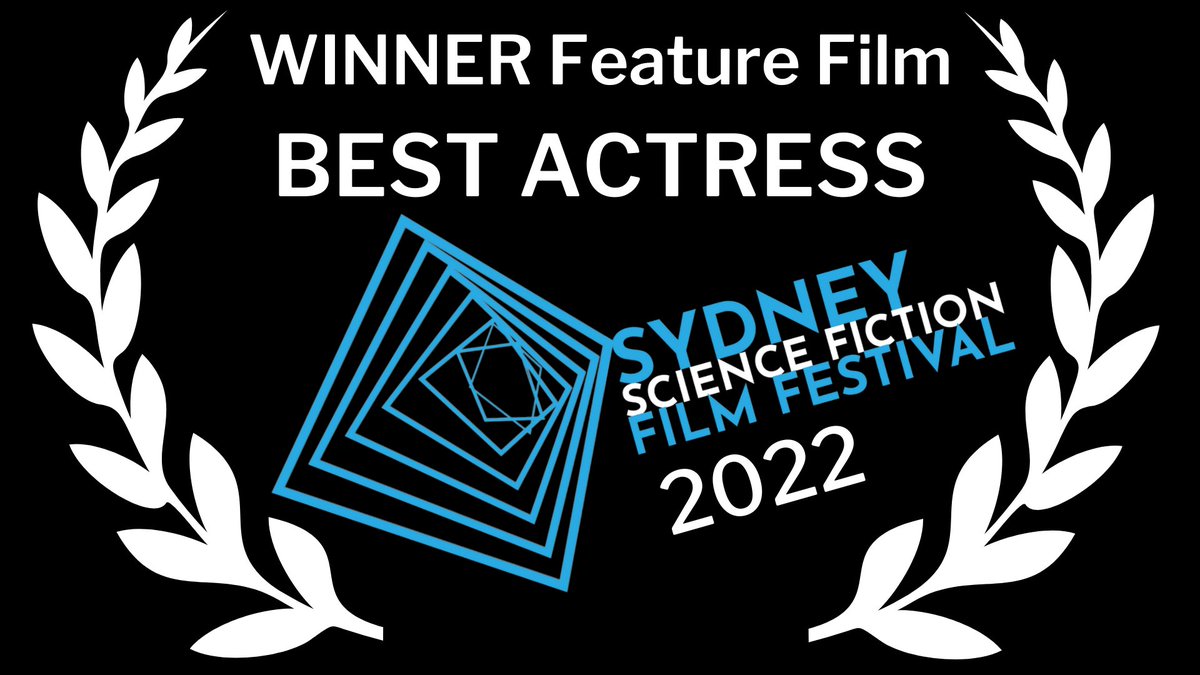 MissVivaLee's tweet photo. I am so honoured and proud to receive BEST ACTRESS from @sydscififest
Thank you to Mr. Simon and to our Director @kirstencarthew and the entire #polaristhefilm team!
#laurel
#forevermemory https://t.co/9daAgGWnTI