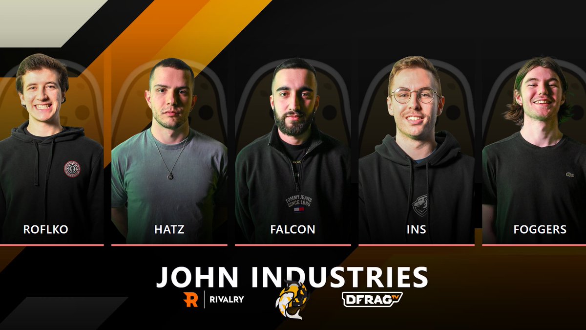 Your Clash of Rivals - Spring CHAMPIONS, John Industries ⭐️

🏅 <a href="/Roflko/">Roflko</a> 
🏅 <a href="/hatz_csgo/">Jordan Bajic</a> 
🏅 <a href="/Falc00n_/">John</a> 
🏅 <a href="/inscsgo/">Josh</a> 
🏅 <a href="/foggersOCE/">Jayden</a> 

#CoRSpring <a href="/rivalrySEA/">FIGHTFI</a>