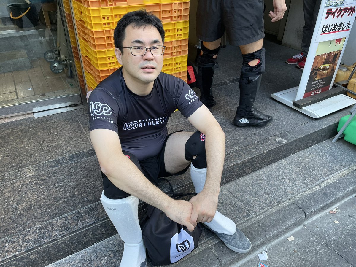 HK19870522's tweet photo. A太郎オジサン、腕十時で一本勝ち❗️
1回戦、突破です❗️
＃IMPACT27
#MMA Sルールトーナメント https://t.co/cDKS3C99N5