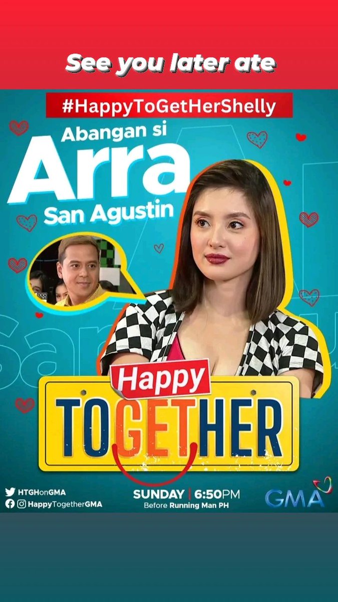 Can Julian handle a car show model who also fixes cars? KILIG! Abangan si Arra San Agustin bilang Shelly sa #HappyToGetHer!
#HappyToGetHerShelly | Sunday | 6:50 PM

<a href="/arrasanagustin/">Arra San Agustin</a>
