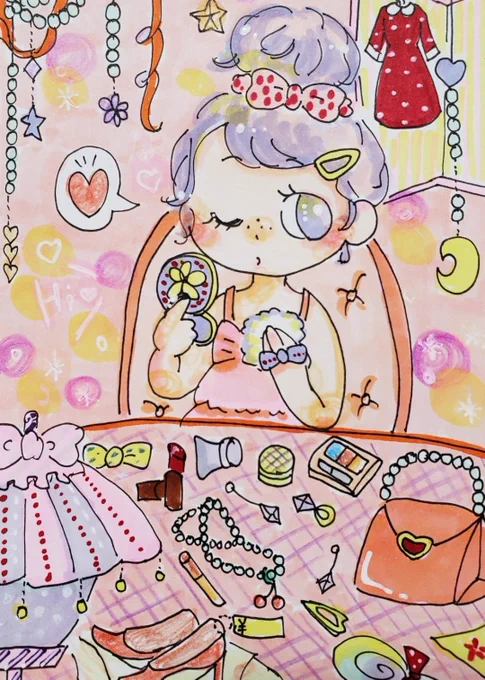 イチマツさんのタグ企画 #自創作女子イラストフェス01 に参加します

素敵な企画ありがとうございます☺️ 