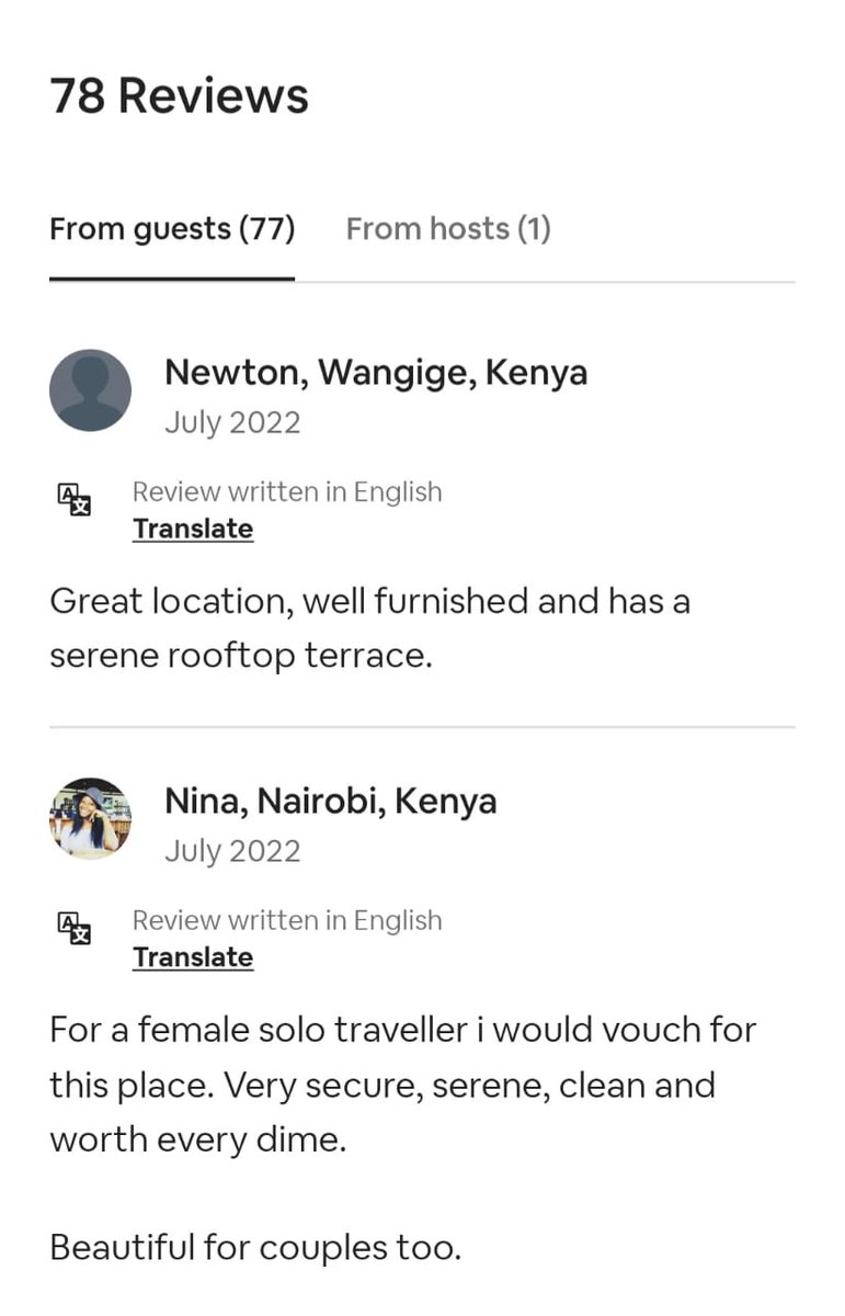 NimmohsHomeStay's tweet photo. We are available 24/7, 7 days a week to give you the experience you deserve.
For excellent Airbnbs in Nanyuki, Naivasha, Nairobi and Mombasa, call or DM 0759542572 today.
#NimmohsHomeStays https://t.co/PwyrTCuUaV