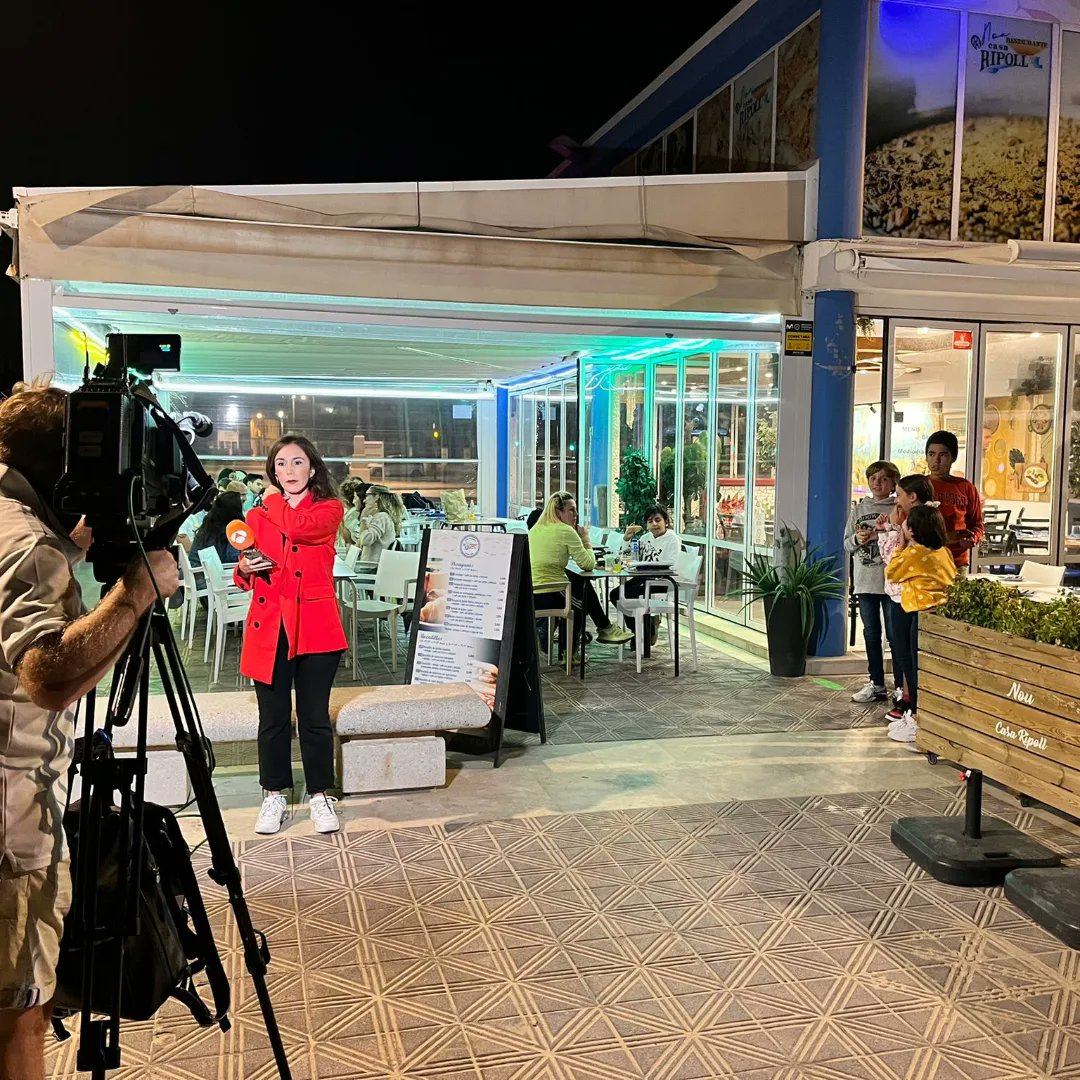 noucasaripoll's tweet image. Antena 3 Noticias en
Restaurante Nou Casa Ripoll
01/10/2022

#noucasaripoll #casaripoll #cocinamediterranea #valencia #playamalvarrosa #restaurantevalencia #restaurantemalvarrosa #comidamediterranea #comidavalencia  #comidavalenciana #restauranteplaya #paella #malvarrosa #arroces