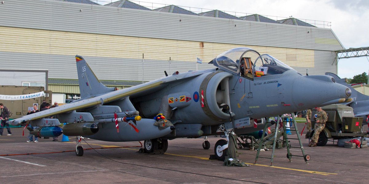 I come across these earlier 😁 just wanted to share with you, two of the most iconic aircraft I have had the pleasure to have been around in my RAF career (if you look closely, I was lucky enough to get my name on the nose doors of the Harrier!) 🤗 What's was your favourite?