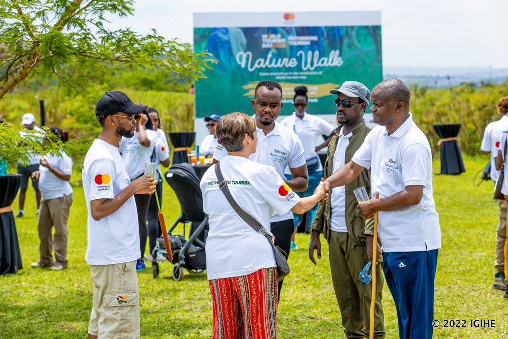 Yesterday in Nature walk by @MastercardFdn @RDBrwanda and other partners in Hanga Ahazaza program at @nyandungupark 
Travel to conserve our Nature 
#RethinkingTourism #WorldTourismDay  #RwOT 
@UNWTO @visitrwanda_now @cakamanzi @kayizarica @REMA_Rwanda @gatjmv @i_Birere
