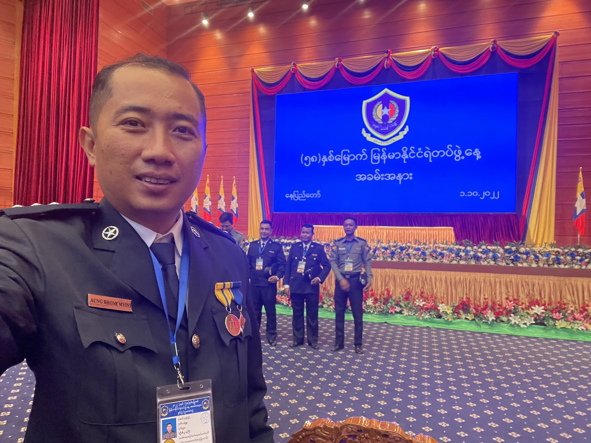 kobhone69's tweet photo. 58th Anniversary of Myanmar Police Day https://t.co/21QPwa3ata