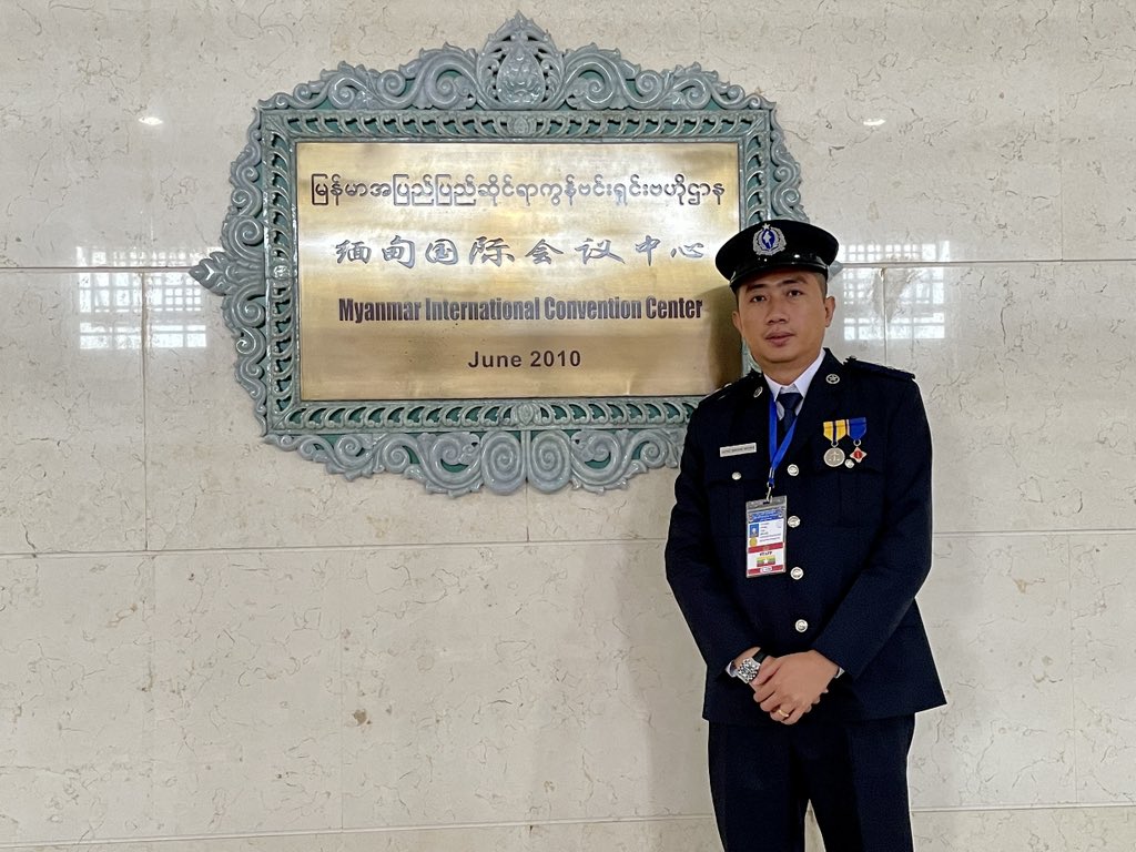 kobhone69's tweet photo. 58th anniversary of Myanmar Police Day https://t.co/6K9mh9fJUm