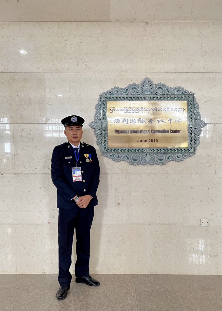 kobhone69's tweet photo. 58th anniversary of Myanmar Police Day https://t.co/6K9mh9fJUm