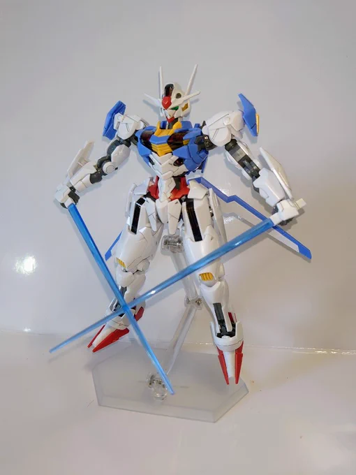 ガンダム楽しみの舞いルブリスは色赤にしてみた 