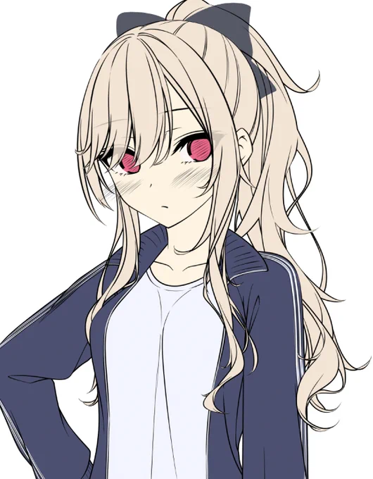 ポニテジャージ 