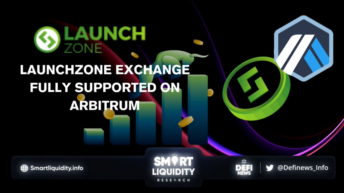 📗 @Launchzoneann exchange is now fully supported on @Arbitrum 

📗 #Launchzone mission is to make #Binance’s off-chain services available on the blockchain, develop multi-chain applications and promote features of #DeFi infrastructure

🔽 INFO
lz.finance
#Definews