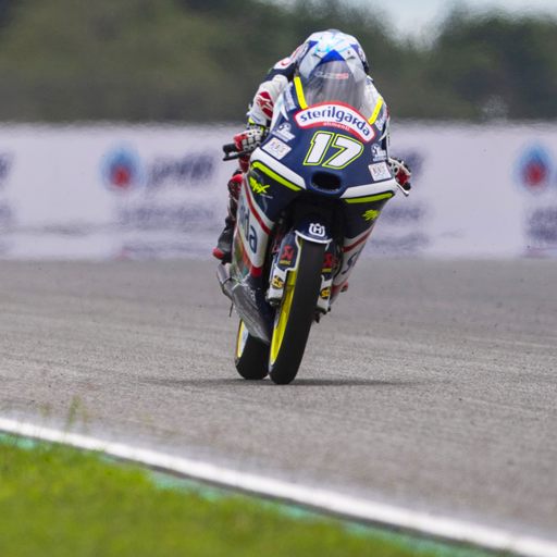 Max_Racing_Team's tweet photo. Race of #ThaiGP
.
🅿2️⃣  @AyumuSasaki1 – Gap + 1.524 – Best Lap 1'42.713 ⏱️
NC  @johnmcp17 – Crash in turn 5. Uninjured rider – Best Lap 1'42.949⏱️
.
#HusqvarnaMotorcycles #FR250GP #Sterilgarda #Moto3 #MotoGP #AS71 #AyumuSasaki #JohnMcPhee #MaxBiaggi #MaxRacingTeam https://t.co/QRt1lb51fR