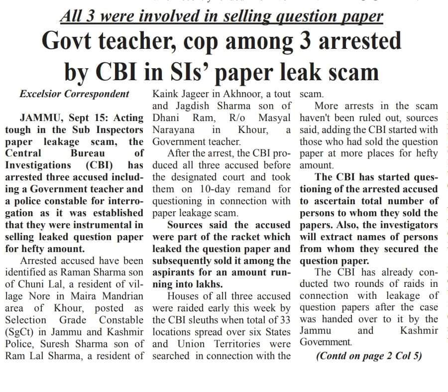 ajkyf_'s tweet photo. #Jkssbscam ;-Many Aspirants crossed the age limit in the last 3 years and they were dropped by small fractions. The scam has murdered their future.😭😭😭 @manojsinha_ @DrJitendraSingh @AmitShah @narendramodi @PMOIndia @CBItweets @PIB_India @diprjk @ghulamnazad @JammuJottings01 https://t.co/iaTswzRfNc