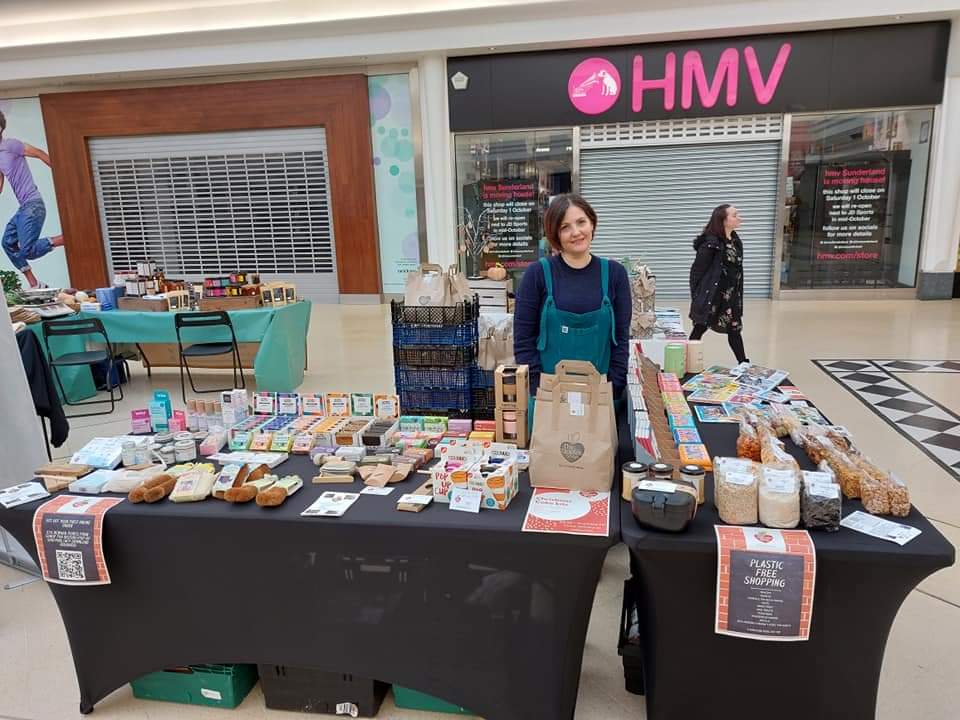 ClimateActionNE's tweet photo. It's Day 2 Eco Fest #WearSustainable and we're in The Bridges all day today. Pop in to say hi, meet the traders and find out what small steps you can take to make a difference #fortheplanet 🌏💚♻️🌻 https://t.co/YxubA9xSSq
#wearsustainable #OneSmallChange #GreatBigGreenWeek https://t.co/HQhEJq3IhP