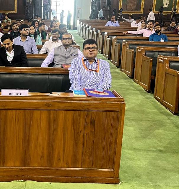 MYBharatHQ's tweet photo. Glimpses from the Parliament House on the Occasion of the birth anniversary of our national leaders Mahatma Gandhi and Lal Bhadur Shastri. 

#Parliament #GandhiJayanti #LalBahadurShastri https://t.co/eQJQB32ldn