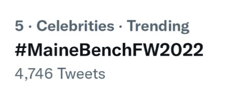 meynDEIcm's tweet photo. Trending at 5th spot. Lezzgo!!

MAINE MENDOZA 
#MaineBenchFW2022
#BENCHFashionWeek2022
#MaineMendoza @mainedcm https://t.co/nIaAsa3YPH
