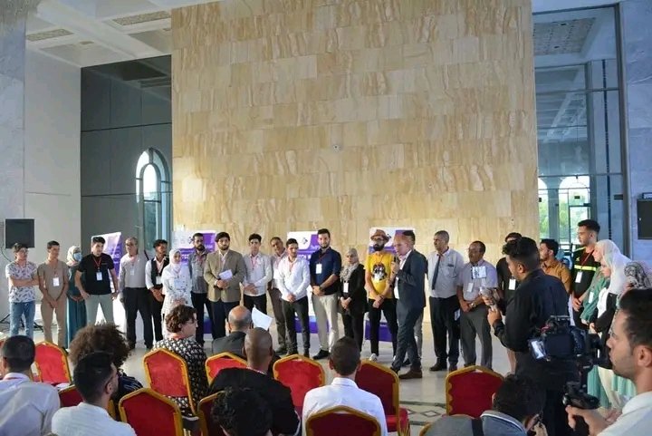 GDSC_ENSB's tweet photo. The GDSC-ENSB had the honor to be part of the @fintech_weekend event organized by the Forum of Youth and Startups, from September 15 to17,2022,at the "Palais de Culture"of Algiers 
#GoogleDevelopers #google
#GoogleDeveloperStudentClub
 #gdscmena
#fintechweekend #competition https://t.co/ARgropIUGR