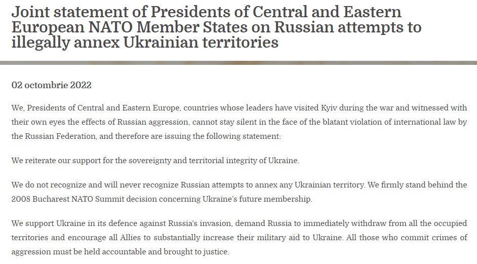 Klaus Iohannis tweet media