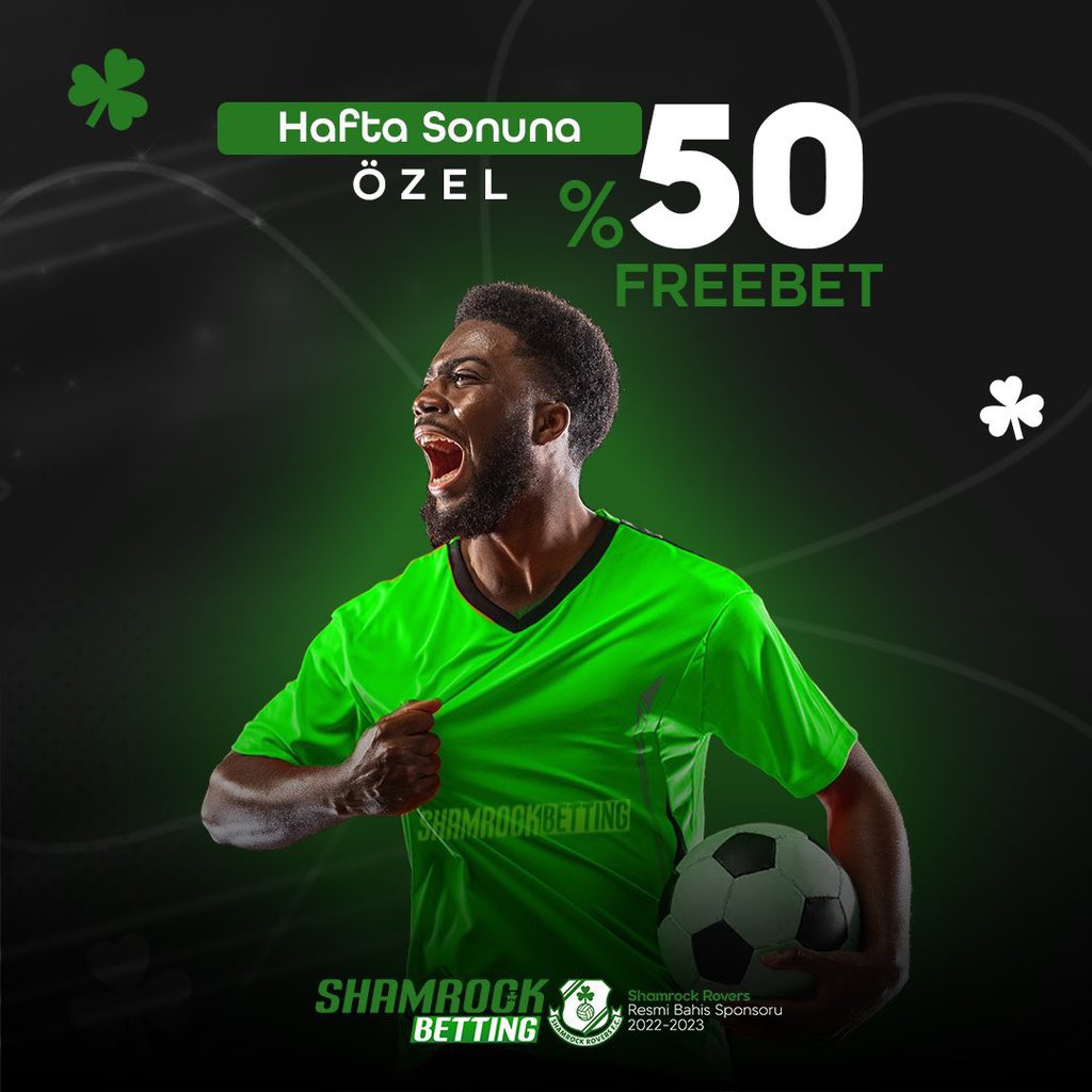 ☘️#Shamrockbetting' de Bonus Bitmez!👑 🚀Hafta sonuna özel %50 FreeBet Sizi Bekliyor! 👑Hızlı, Güvenli ve En Yüksek Oranlar İle Yanınızdayız. 👉Shamrockbetting3.com