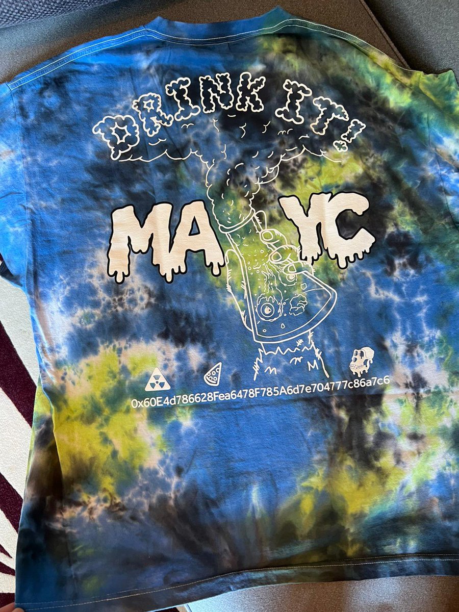 mrghostinvblog's tweet photo. Yes! Arrived!!🥳🥳very beautiful thanks @BoredApeYC #apesVSmutants https://t.co/SGfYkb7Og3