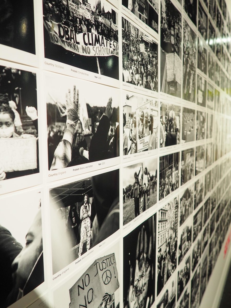 JusticeMuseum's tweet image. Our Young People and Protest exhibition leaves at the end of Oct. Showcasing historical/contemporary youth activism from around the world, it asks: How you will use your voice to fight for social change?

Visit for Free and leave your thoughts bit.ly/Youth_Protest #NJMProtest