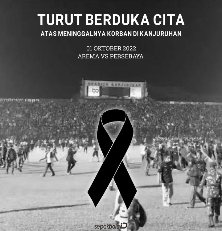 Yatiabi's tweet photo. #ripkanjuruhan https://t.co/blwrZUlKg2