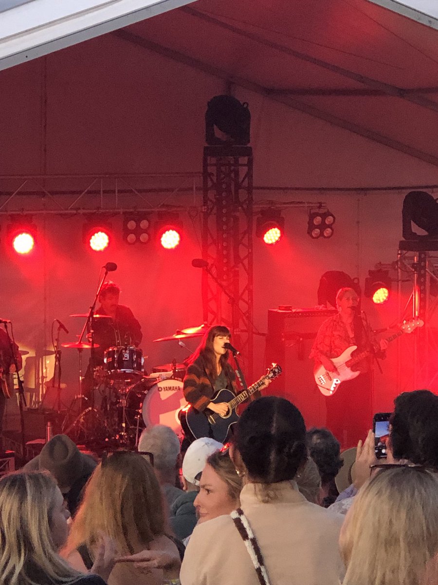 Missy Higgins at a v muddy #Unwindinthevines   No one minds…