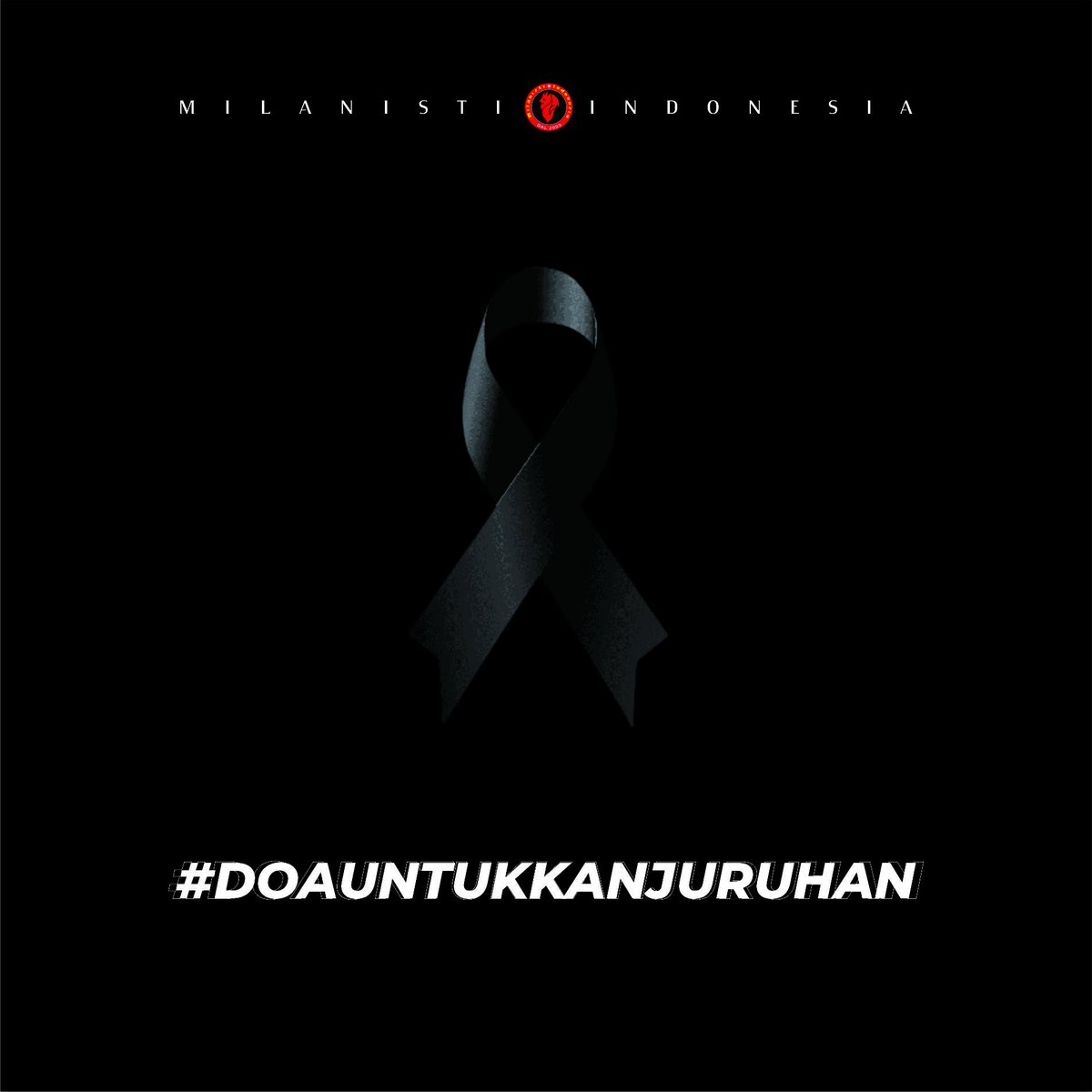 Sepakbola tidak akan pernah lebih besar dari nyawa. 

Milanisti Indonesia turut berduka untuk korban tragedi Kanjuruhan.

#DoaUntukKanjuruhan