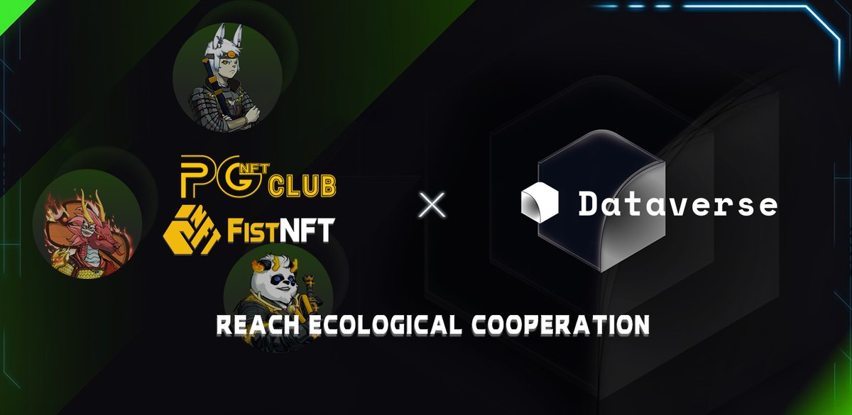 🎉 As a close partner of <a href="/Fist__NFT/">FistNFT</a>, we are glad to announce  cooperation with <a href="/DataverseArt/">DataverseArt</a> 

🌺 Dataverse is a #Web3 Pinterest, a collective and crowdsourcing network managed by NFTS

🫰 We will work together to build a better blueprint for PGNFT