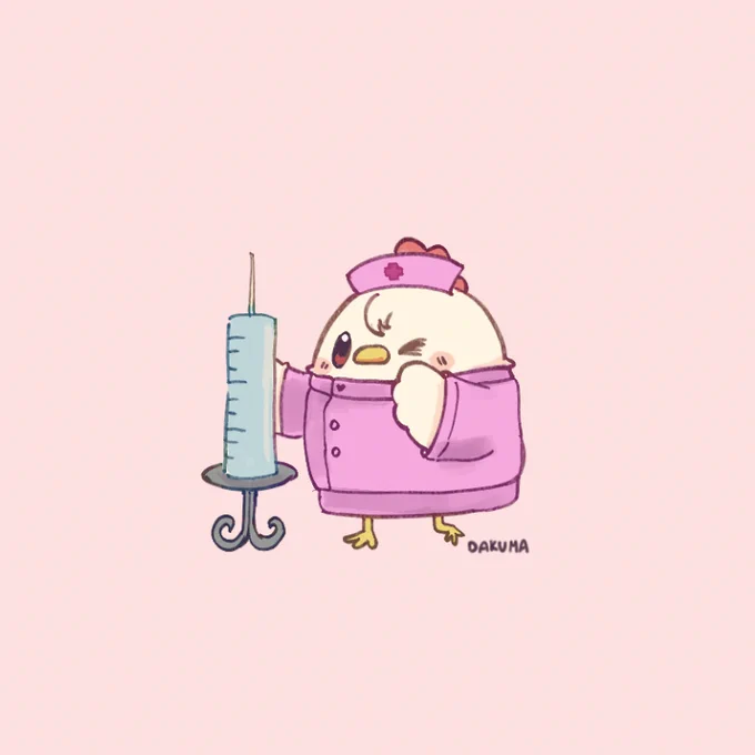 Chicken nurse#kfp #HOLOctober 