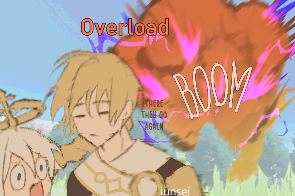 bringing elemental reaction to flirting is both hot and hysterical #kaeluc #benzor