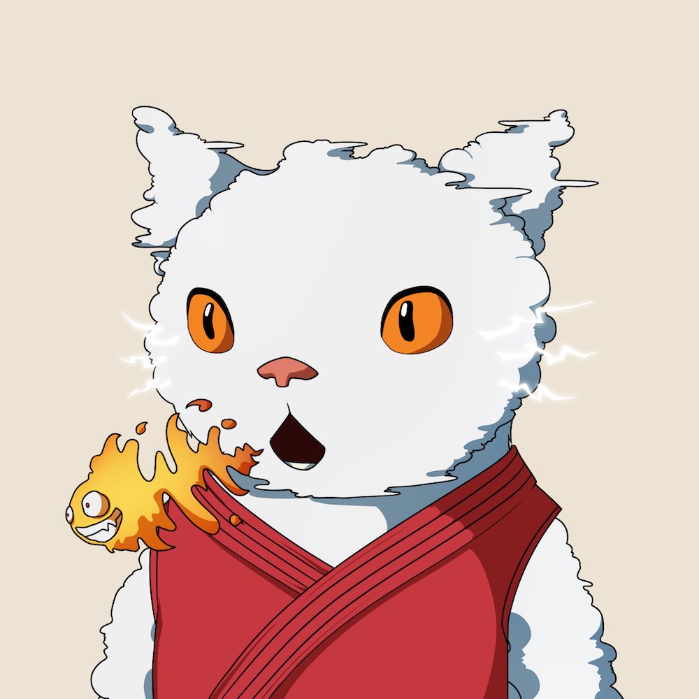 negithenagi's tweet photo. the SAN win is making me feel bold...
started with fire-breathing cloud kitty, ended up with 4
am i doing this right @KitaroNFT? https://t.co/n7lNKYjv3y