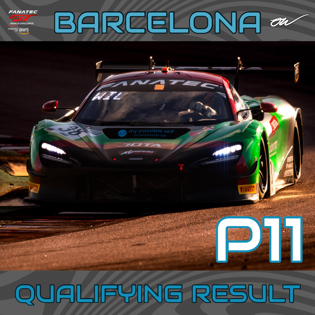 That's our last qualifying session of the season complete, we start P11 this afternoon 💪🏼

Time to finish this year on a high <a href="/JotaSport/">Jota Sport</a> <a href="/RobBell58/">Rob Bell</a> <a href="/officialmarvink/">Marvin Kirchhöfer</a> 🤩👊🏼

#gtworldcheu #mclaren #gt3 #jotasport