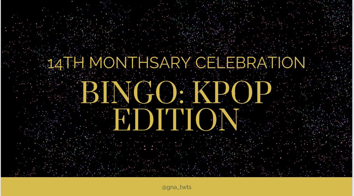 gna_twts's tweet photo. — BINGO: KPOP EDITION https://t.co/gcJnTBzoZz