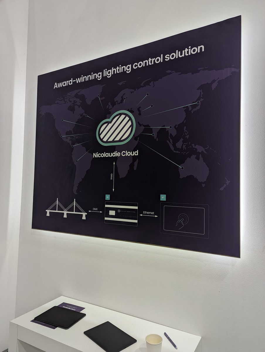 We are ready to welcome you on our booth at Light+Building.
Come see us in the hall 8.0 stand B82 to discover our latest lighting control solutions including the new Nicolaudie Cloud service.

#lb22 #lb2022 #lightingcontrol #lightingdesign #dali #dmxcontrol #dmx #dynamiclighting