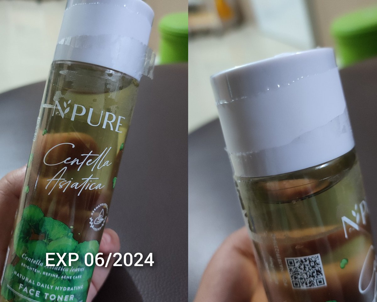WTS NPure Toner Centella  Asiatica Leaves

-Kondisi masih Baru belum dibuka tapi segel atas sobek seperti foto terlampir- 
Bisa shopee atau tokped

💵70k