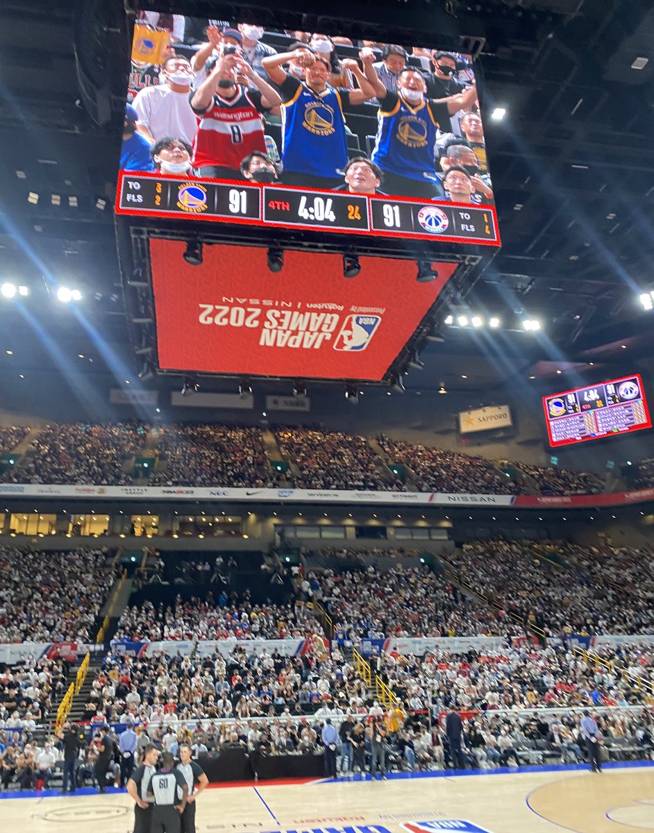 keitahata's tweet photo. 楽しかった🕺 #NBA #nbajapangames #nbajapangames2022 https://t.co/oPoyzedXMr