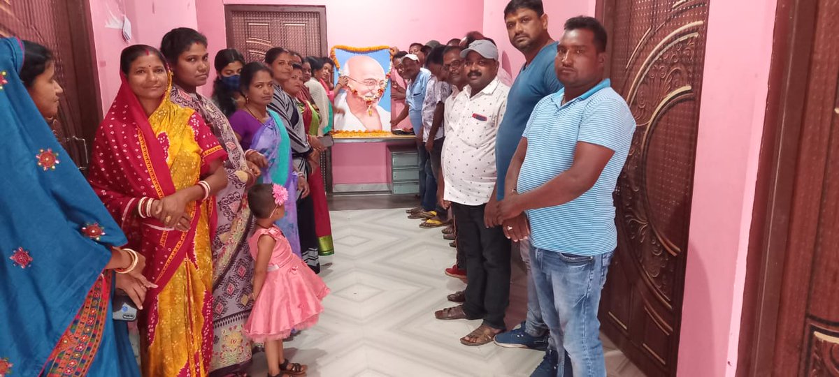 RemunaNac's tweet photo. Celebration of "Gandhi Jayanti" in presence of Respected Chairperson Madam, Councillors , Executive Officer &amp; Staffs in respect of Remuna NAC https://t.co/UcOmKMEruH