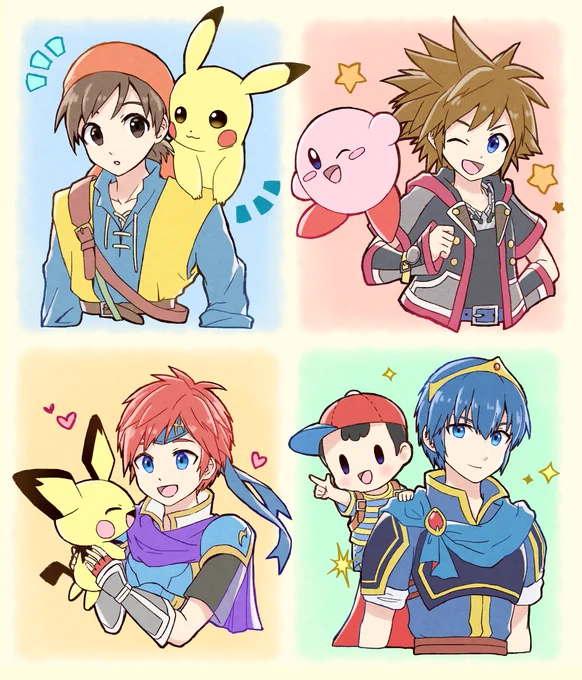 剣士とちっちゃいのはかわいい。
(※塗り残しあったので再上げ失礼します…💦) 