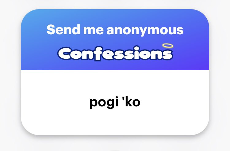 Sgeh kung san ka masaya

confess.ngl.link/daniegyueu